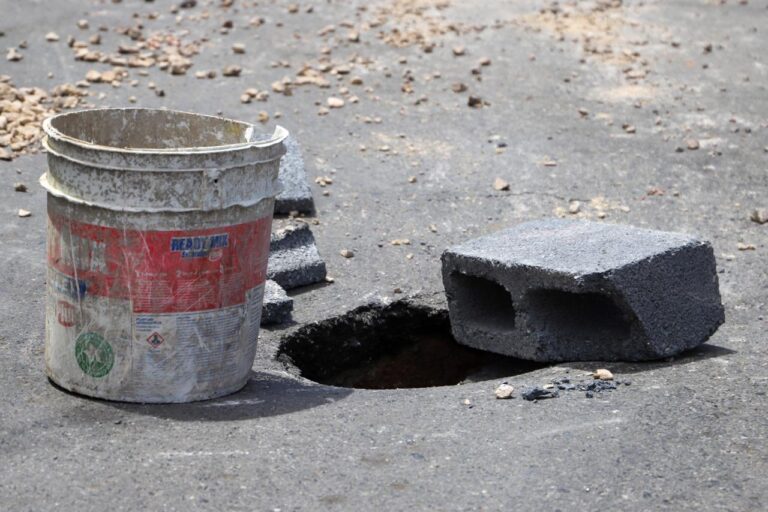 Piden tapar hoyo en Santa Rita