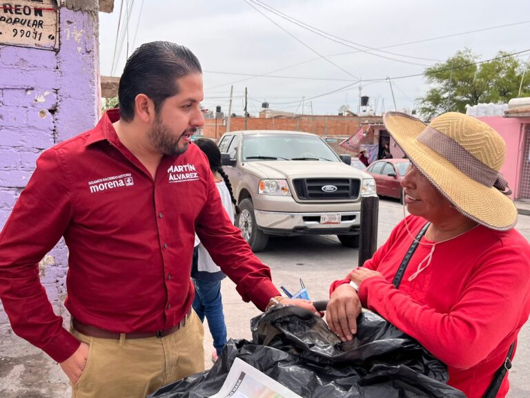 Recorre Álvarez Casio la colonia Lomas de Plateros