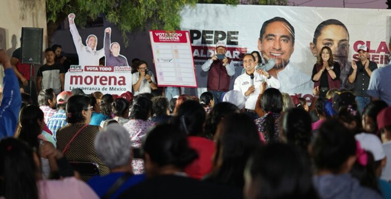Recorre Saldívar la colonia Ampliación Minas