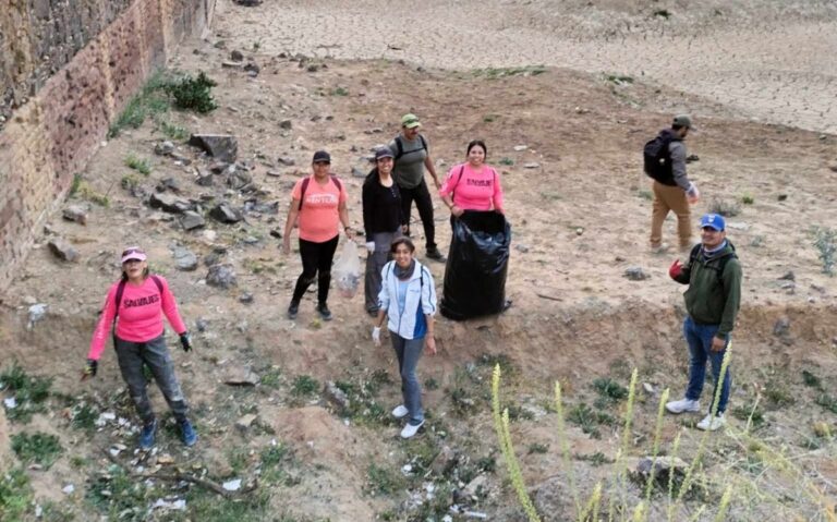Salvajes de la Pradera realiza limpieza durante ruta