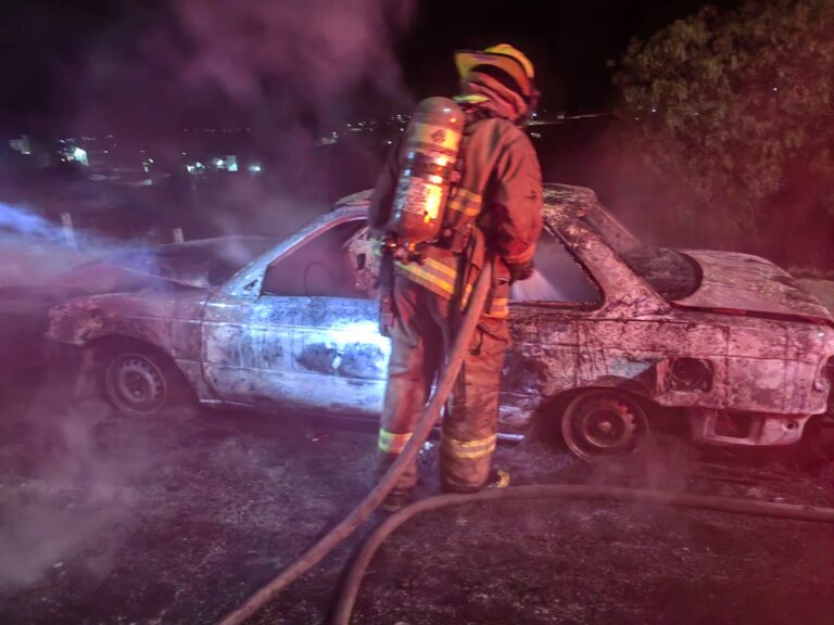 Se incendia vehículo en Tránsito Pesado