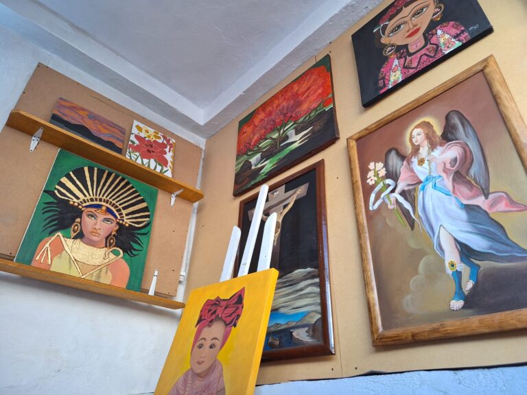 Imparten taller de pintura en la zona conurbada