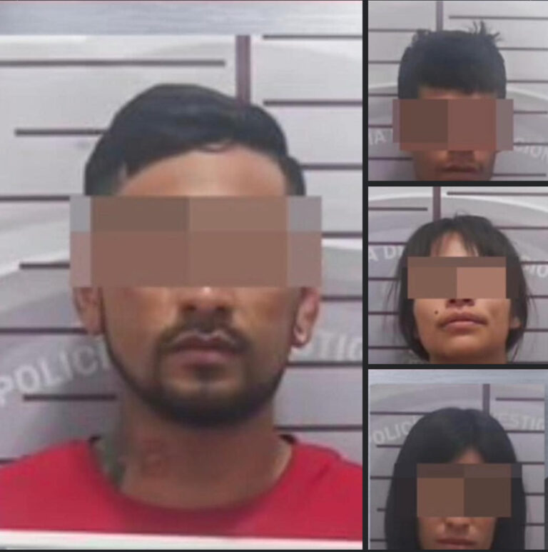 Tras cateo detienen a cuatro en Fresnillo