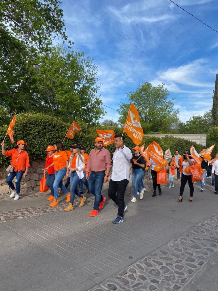 Visitan candidatos de MC Susticacán y Morelos