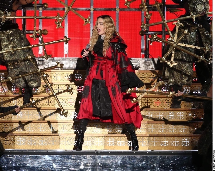 ¡Ya está Madonna en la CDMX!