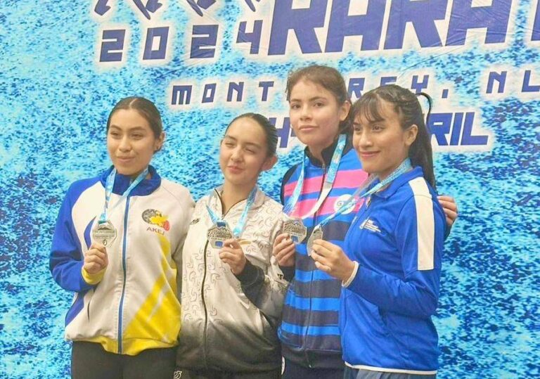 Zacatecanos triunfan en Nacional de Karate