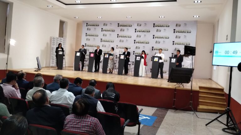 Inicia primer debate entre candidatos a la presidencia municipal de Zacatecas