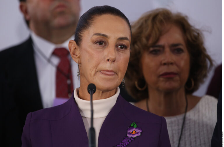 Atribuye Sheinbaum dichos de Trump a época electoral