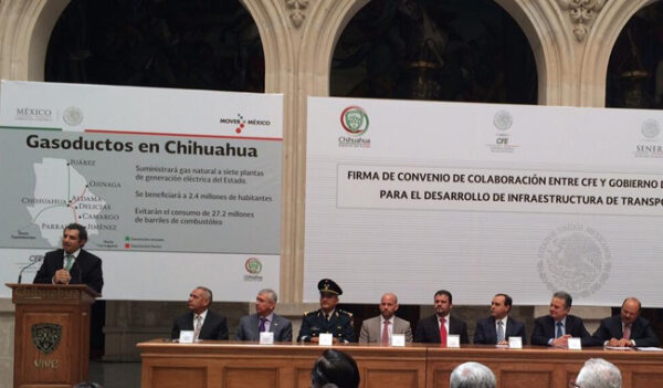 Anuncian gasoductos para Chihuahua