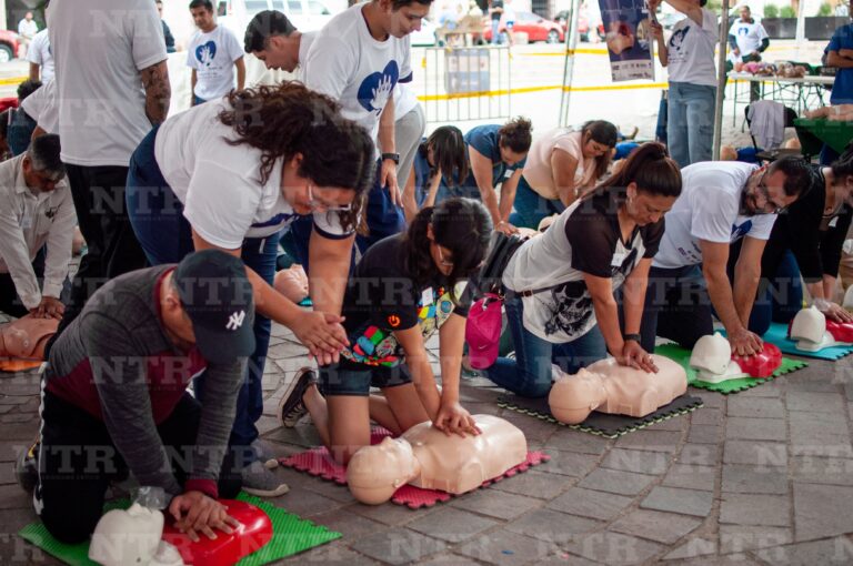 Aprenden RCP para reaccionar ante una emergencia
