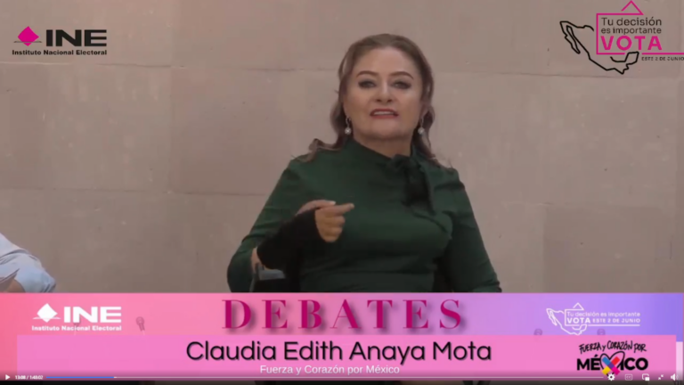 Debaten candidatos a la Cámara Alta