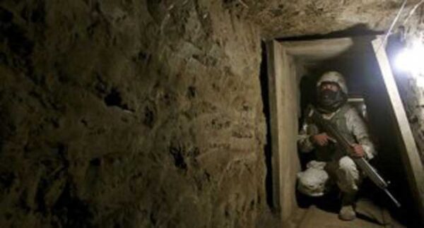 Descubren fuerzas federales túnel para cruce de migrantes en Tijuana