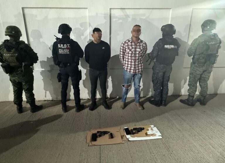 Detienen a probables generadores de violencia; aseguran armas