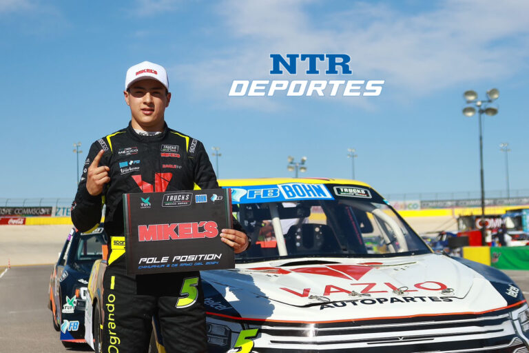 Mateo Girón repite la dosis y se queda con la “Pole” de Trucks México Series en Chihuahua