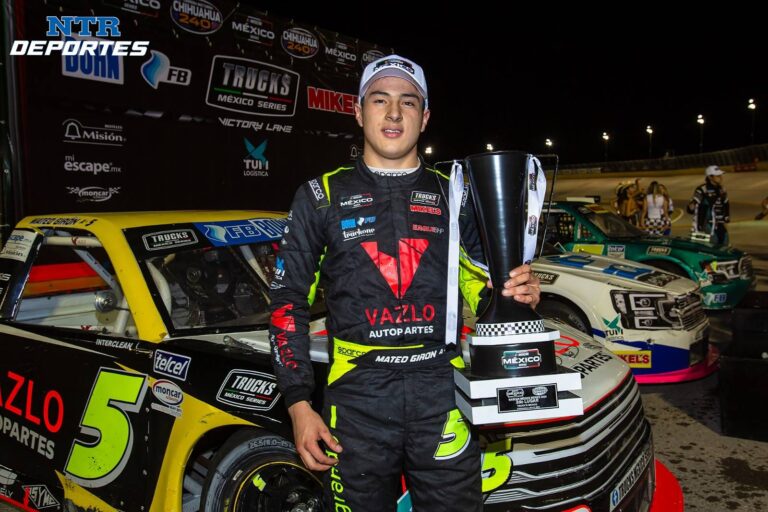 Mateo Girón, rumbo a la pista en Monterrey para Trucks México 2024