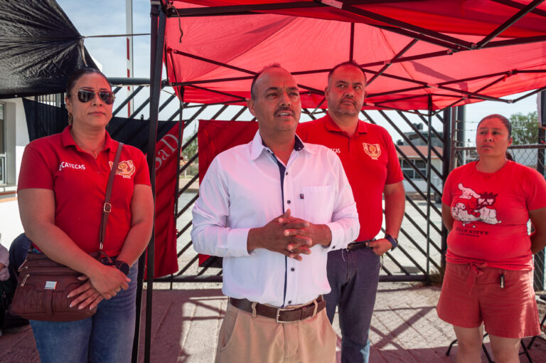 Paran sindicatos del Cecytez y Cobaez
