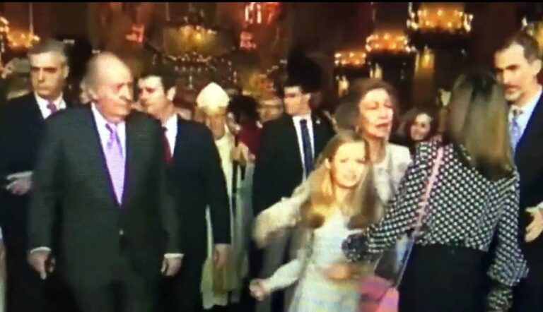 Pelean la Reina Letizia y la Reina Sofía