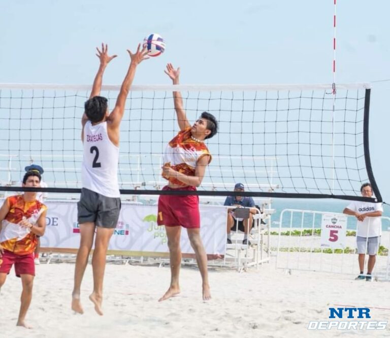 Pierden Arturo Gallegos y Cesar Nahúm en nacionales de voleibol de playa