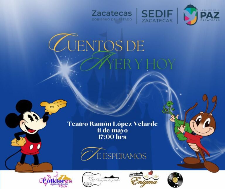 Presentarán obra de teatro musical “Cuentos de Ayer y Hoy”