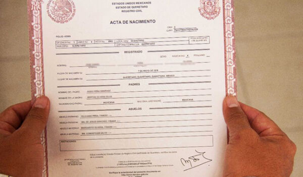 Sonora se retracta de prohibición a registro con nombres peyorativos