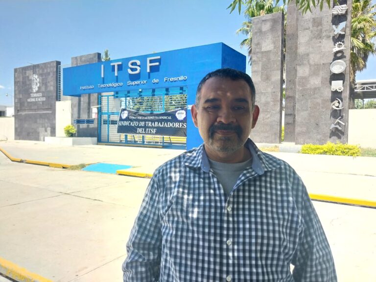 Se suma ITSF a protesta de Sindicato Nacional de Educación Superior