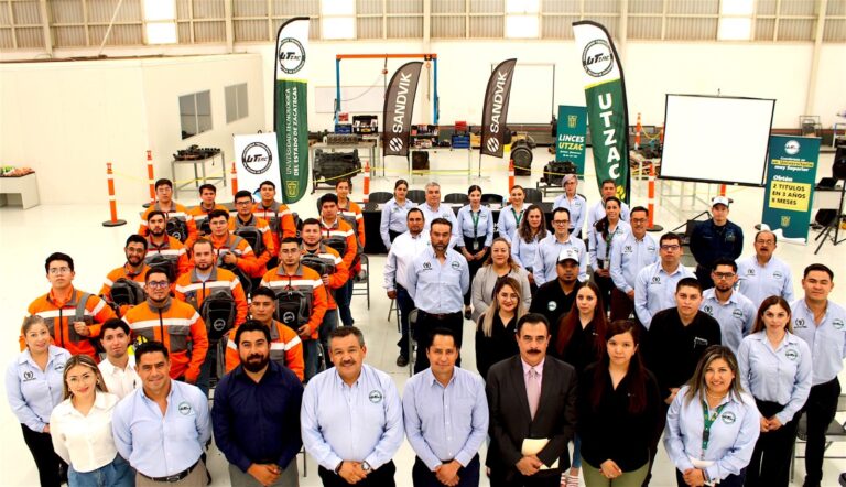 Capacita Utzac a segunda generación de Técnico Jr de Sandvik