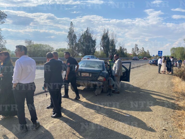 Choque deja dos mujeres lesionadas en carretera federal 45
