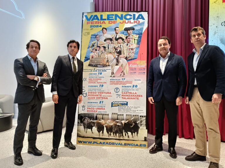 Las figuras se harán presentes en Valencia