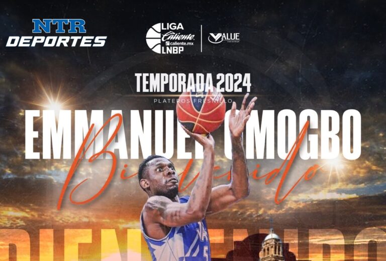 Llega Emmanuel Omogbo a Plateros de Fresnillo