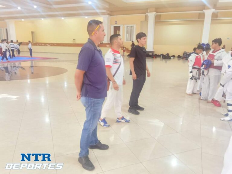 Porfirio del Río ya entrena con la selección de Tae Kwon Do