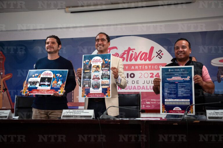 Listos, los escenarios para Festival Artístico