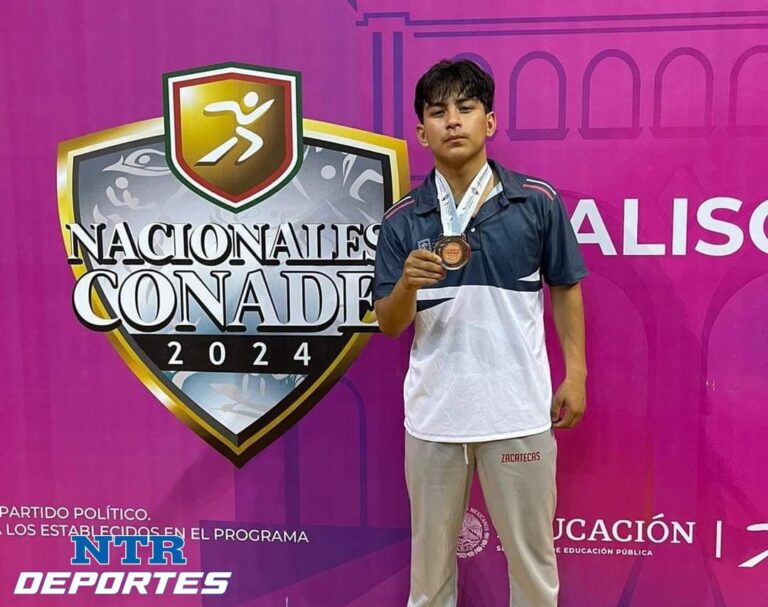 Triple medalla para Zacatecas en Luchas Asociadas