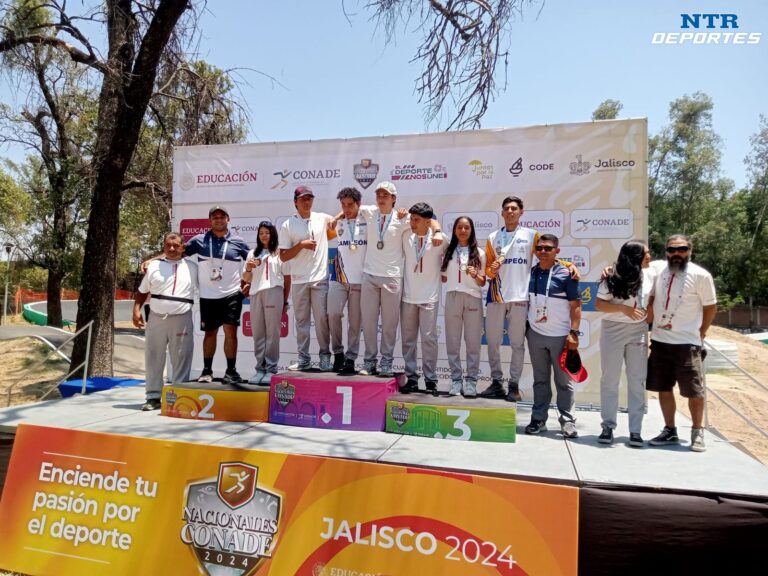 Zacatecas escala cinco lugares en Medallero Conade