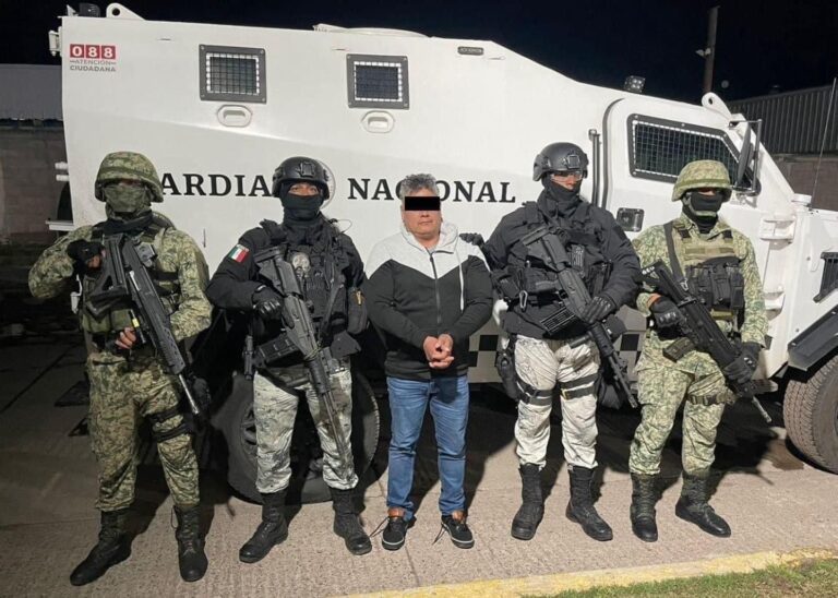 Detienen a líder delincuencial en limites entre Aguascalientes y Zacatecas