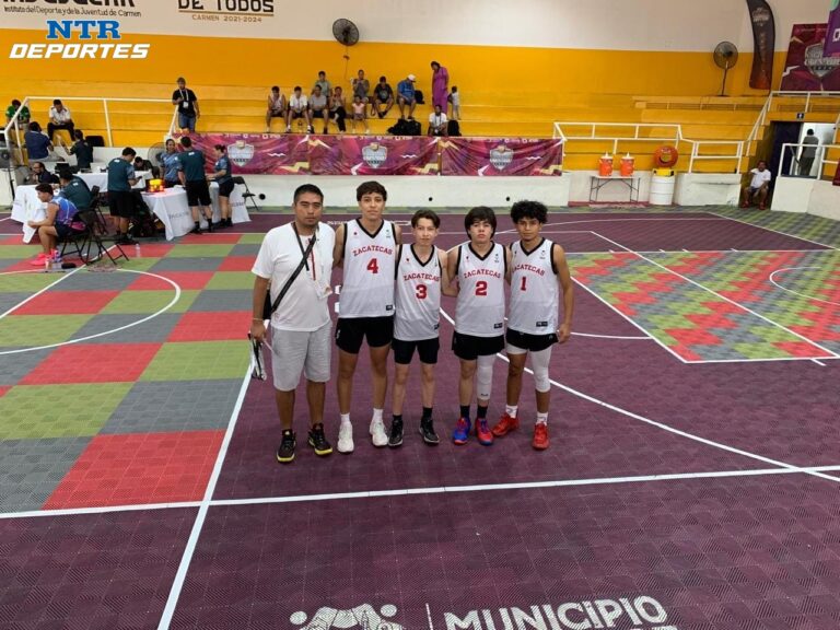 Derrotan a Zacatecas basquet 3×3 en Nacionales Conade