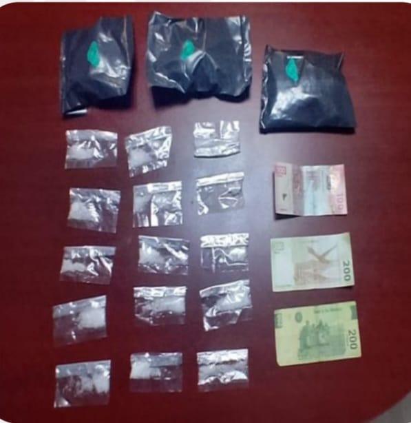 Policía de Investigación captura en flagrancia a sujeto por narcomenudeo