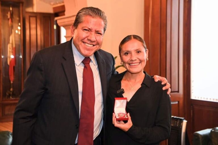 Nombran a Ilse Guerrero Embajadora de la Paz por Zacatecas