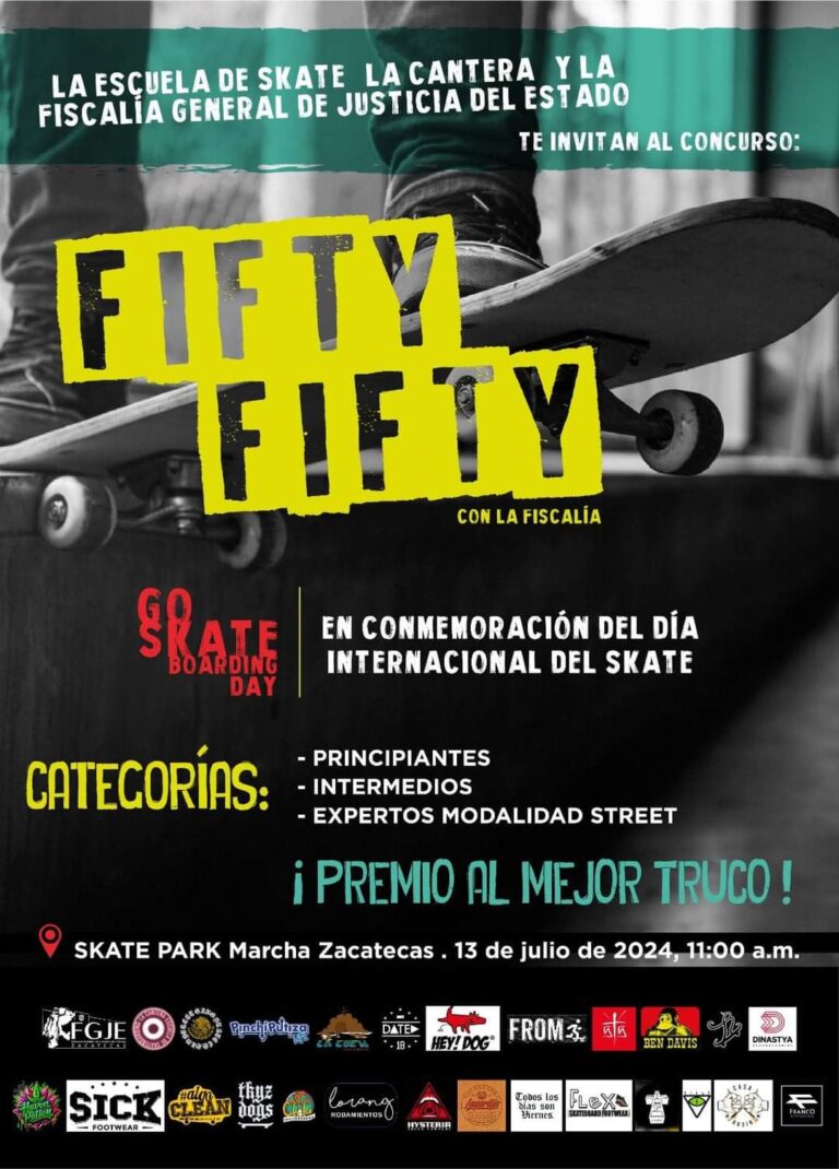 Listo el Fifty Fifty de Skate