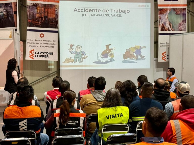 Capstone Copper realiza tercera feria de la salud, seguridad y medio ambiente