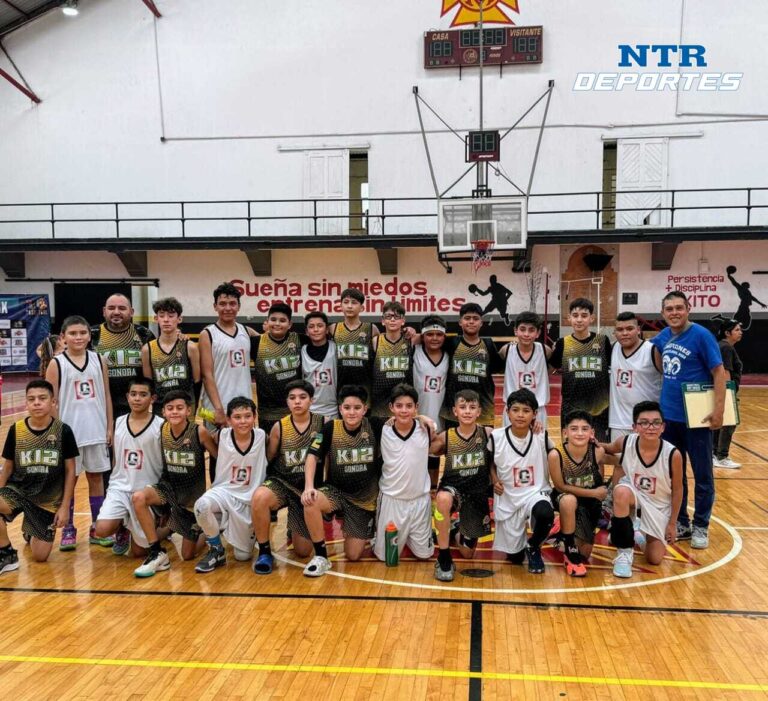 Concluyen equipos zacatecanos participación den festival de minibásquet