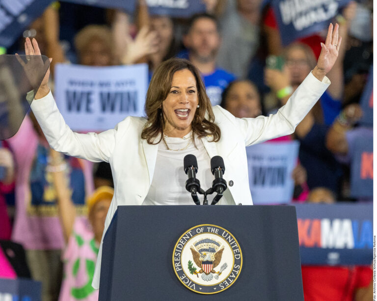 Confían migrantes en Kamala Harris