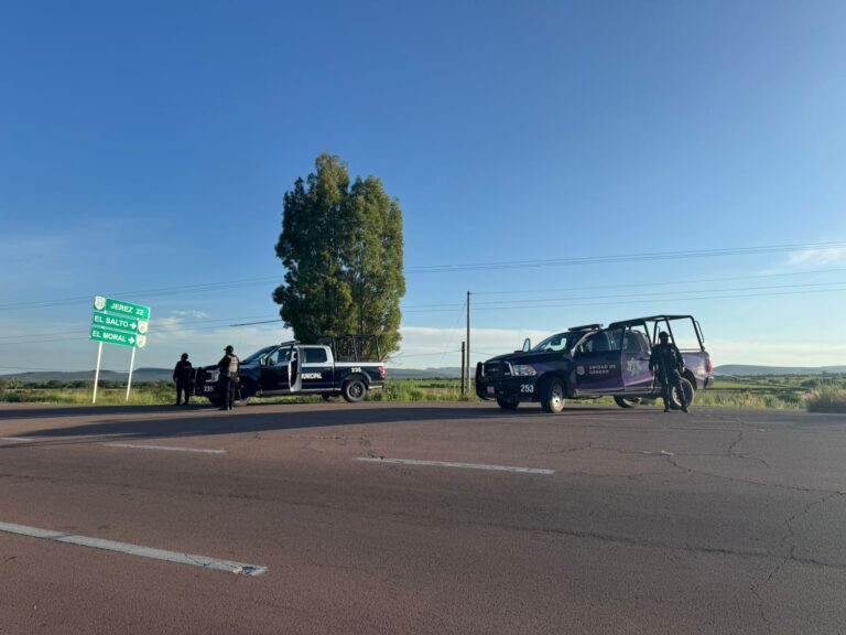 Implementan en Jerez operativos carreteros