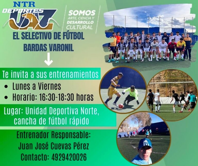 Invita UAZ a sus actividades deportivas