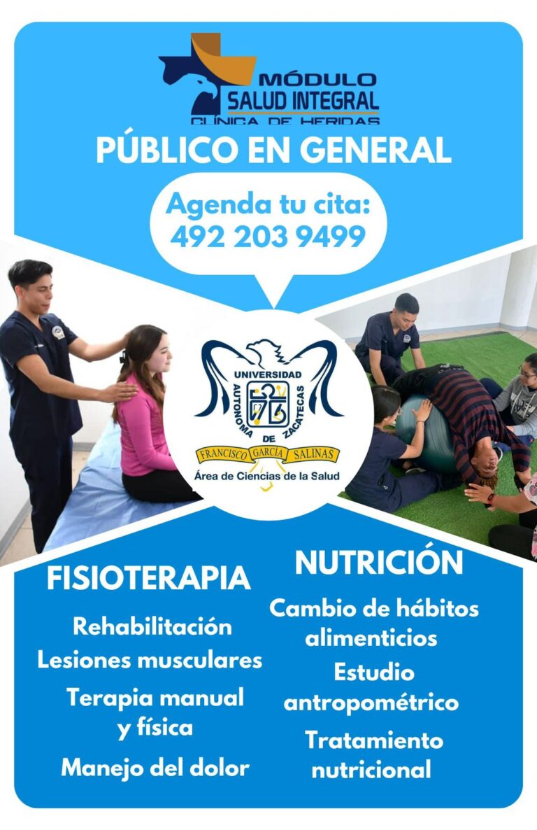 Ofrece Ciencias de la Salud UAZ servicios al público