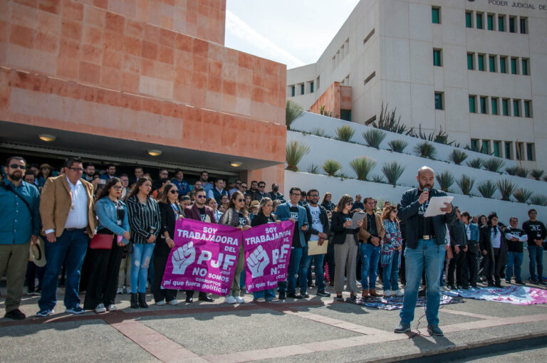 Se unen a paro de Poder Judicial