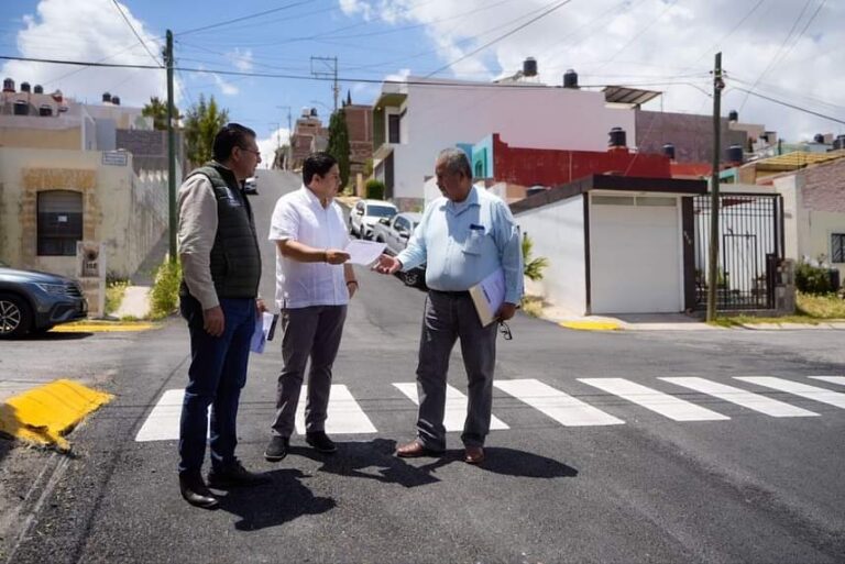 Verifica alcalde reencarpetamiento en Lomas Bizantinas