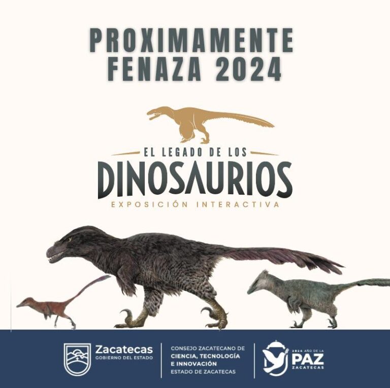 Presentan exposición interactiva “El Legado de los Dinosaurios”