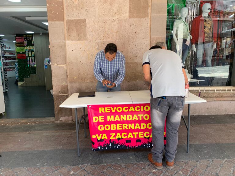 Activan app para pedir revocación