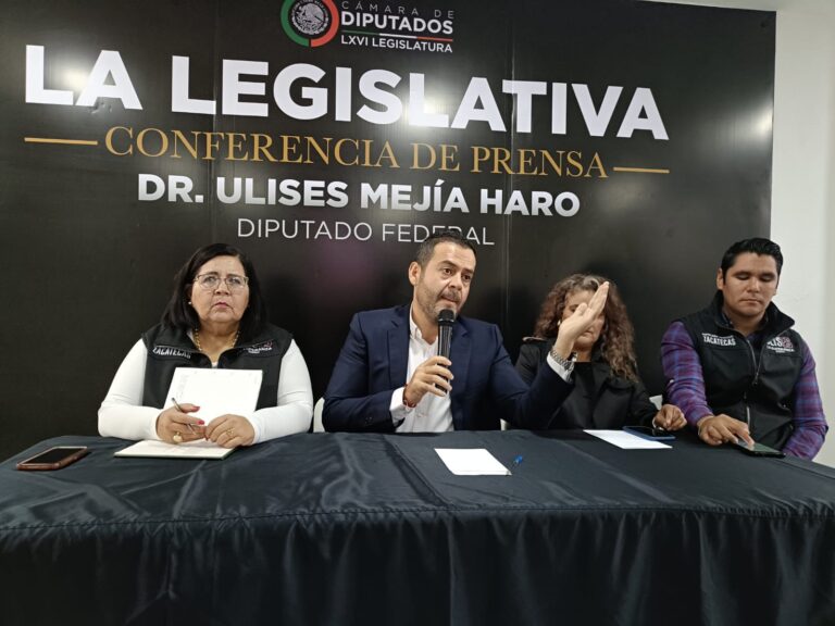 Informa Ulises Mejía sobre reformas aprobadas