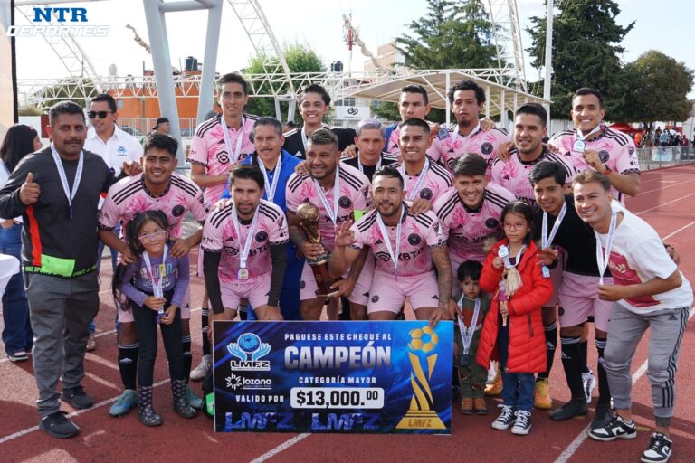Definen campeones de LMFZ